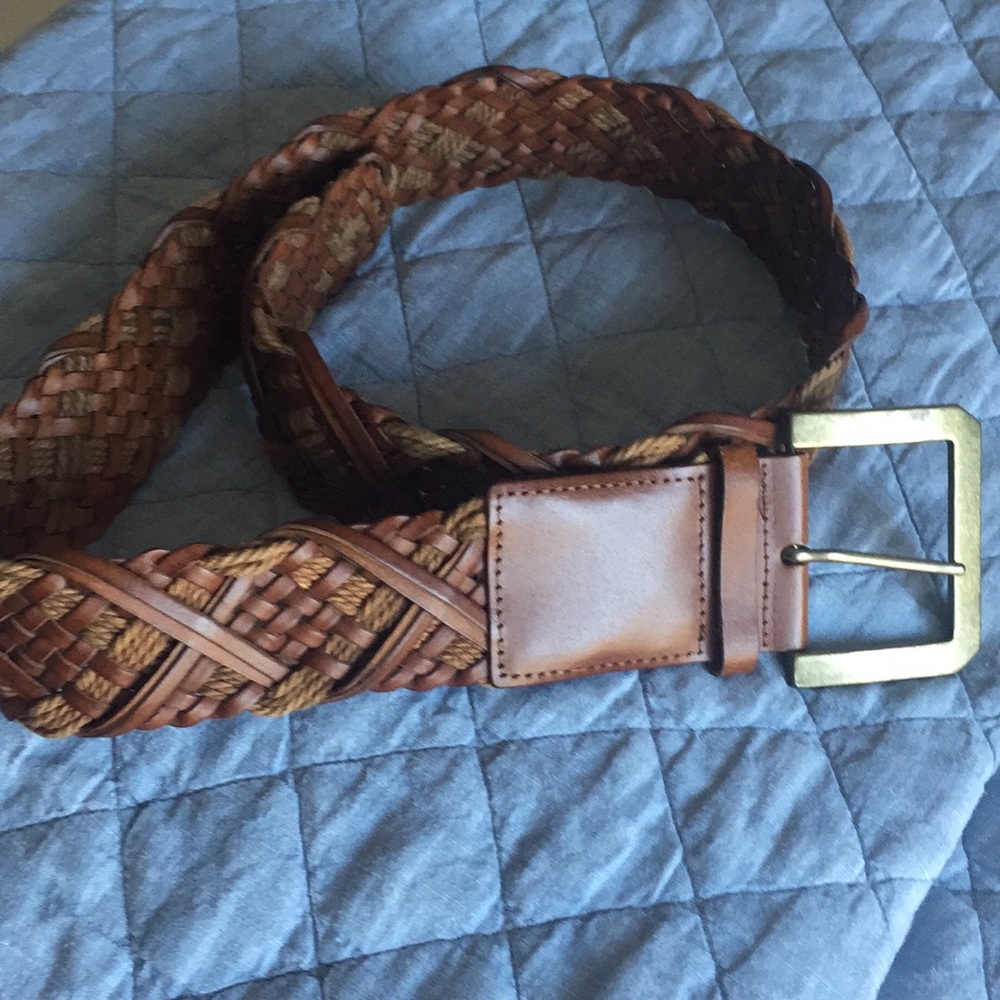 Leather belt